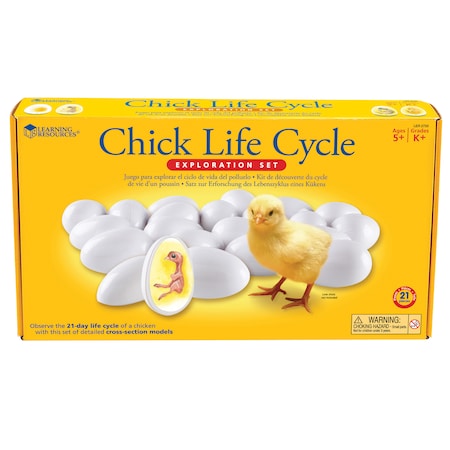 Learning Resources Chick Life Cycle Exploration Set 2733